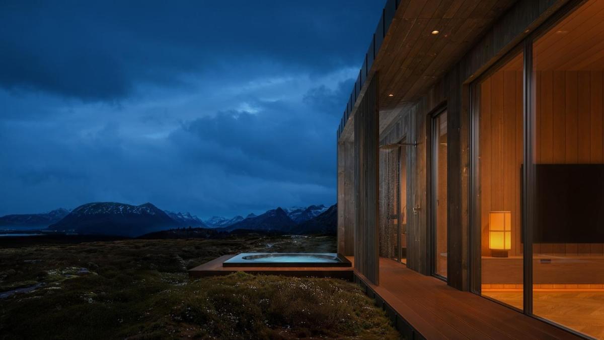 New! High End Cabin Lofoten 1B Lyngværet Exterior foto