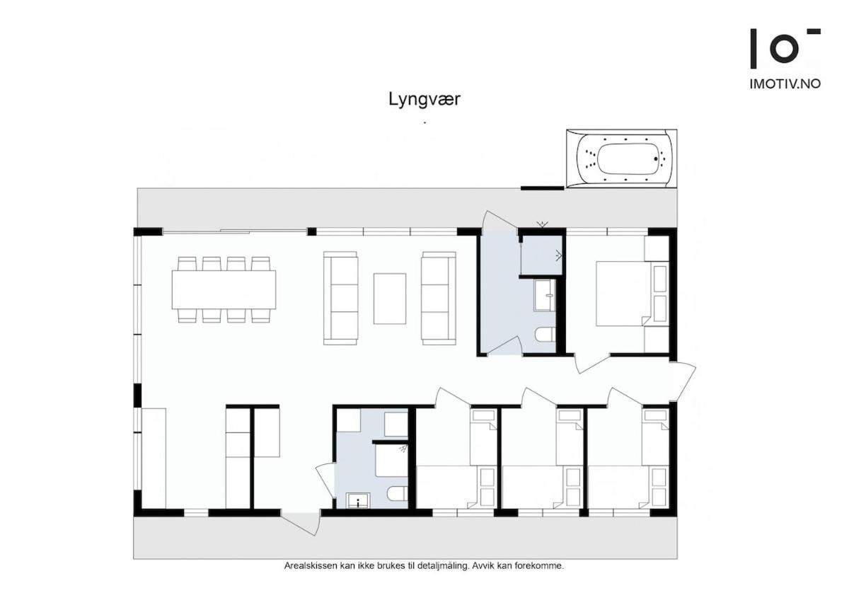 New! High End Cabin Lofoten 1B Lyngværet Exterior foto